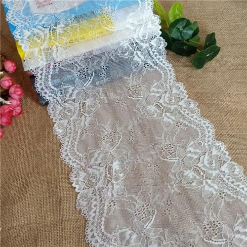 24cm E3043 nylon spandex elastic lingerie with high quality lace trim
