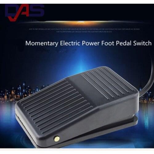 IMC Hot SPDT Nonslip Metal Momentary Electric Power Foot Pedal Switch