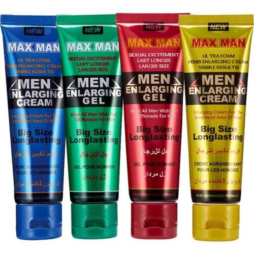50g Penis enlargement cream erection enhancement male size increase longer and anti-premature ejaculation gel adult sex products