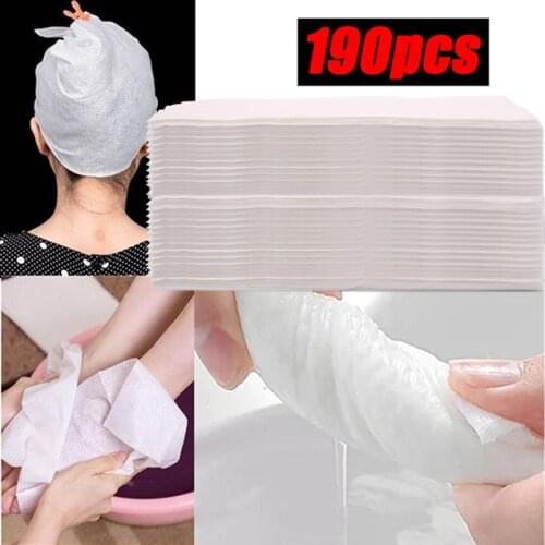 Soft Disposable Towels Clean Beauty Towels Non-Woven Bathroom Towels Wet Dry Napkin Paper Face Feet Wiping Wash Supplies