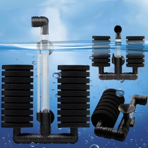New Practical Aquarium Biochemical Sponge Filter Fish Shrimp Tank Air Pump XY-2831 For Fish Tank Home Fish Pets Products