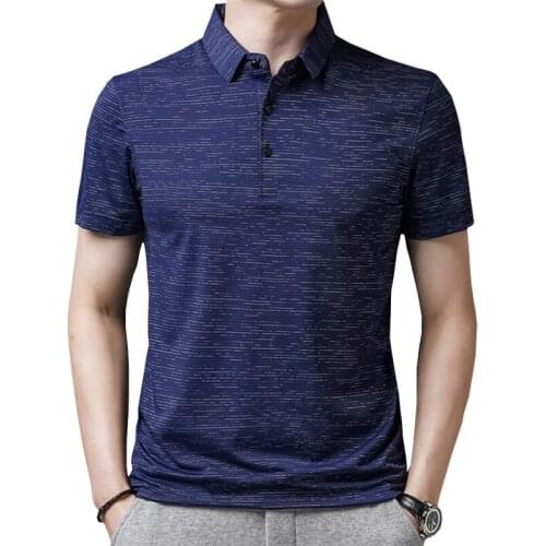 Summer new polo shirt High quality brand men polo shirt Short sleeved casual solid shirt polo men tops Mens clothing polo homme