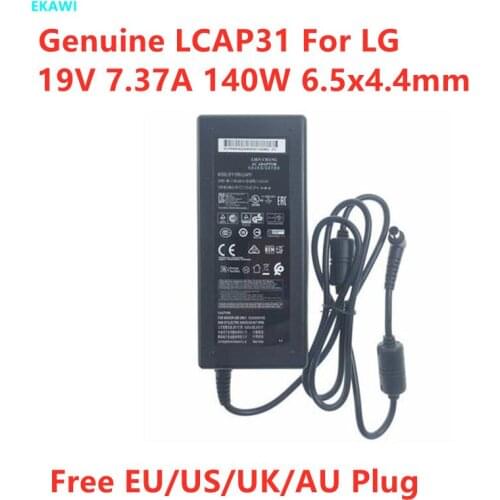 Genuine LCAP31 AC Power Adapter For LG 140W 19V 7.37A LCAP31 EAY62949001 34UC87 34UM95-P ADS-150KL-19N-3 190140E MONITOR Charger