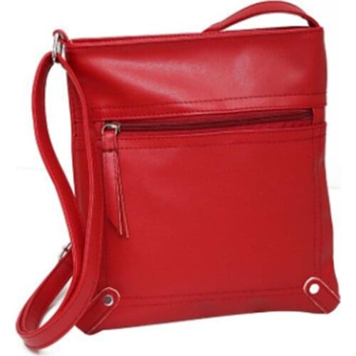 Messenger Handbags Retro Women Shoulder Bags New PU Leather Casual Solid Crossbody Bags For Women 2021 PU Leather Messenger