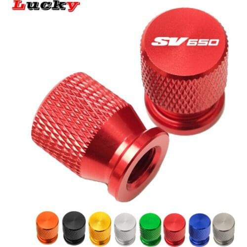 SV650 For Suzuki SV 650 S SV650S 1999-2009 2008 2007 2006 2005 2004 2003 2002 2001 CNC Tire Valve Air Port Cover Cap Motorcycle