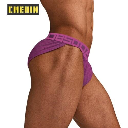 CMENIN BS Hot Cotton Gay Sexy Mens Briefs Men Underpants Hip Raise Calcon Homme Man Underwear Jockstrap Briefs Men Mens BS3125