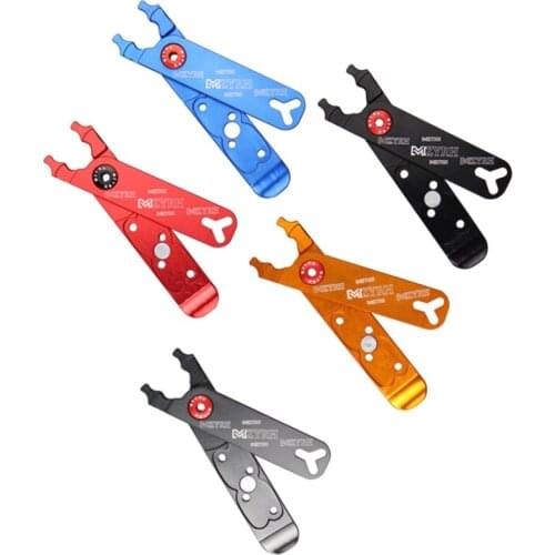 Bike Chain Missing Quick Connector Tire Valves Lever Buckle 5 in 1 Cycling Repair Multi Tools Bicycle Master Link Plier
