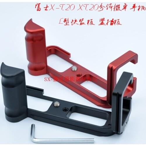 Pro Vertical L Type Bracket Tripod Quick Release Plate Base Grip Handle For Fujifilm Fuji XT10 X-T10 XT20 XT-20 Camera