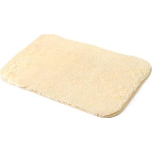 Water Absorbent Shag Foam Doormat Mini Carpet Anti slip Bathroom Bedroom Door Mat Wet Foot Wiper Carpet Fluffy Shag Doormat