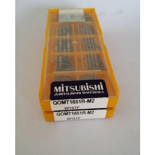 10PCS CARBIDE INSERT QOMT1651R-M2 VP15TF