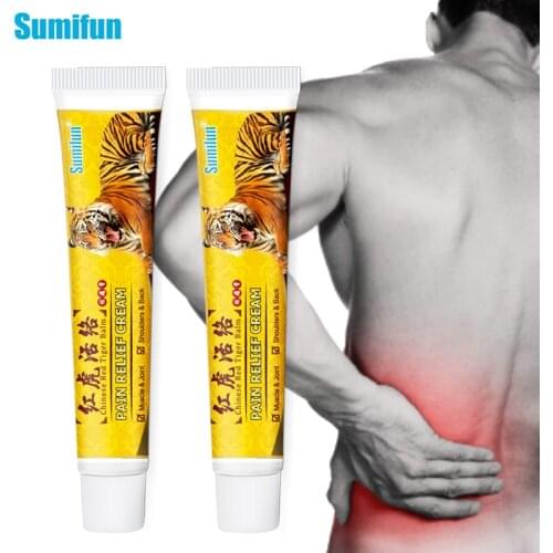 Sumifun 2pcs Hot Tiger Balm Pain Relief Ointment 20g Rheumatoid Arthritis Treatment Joint Back Effective Analgesic Cream