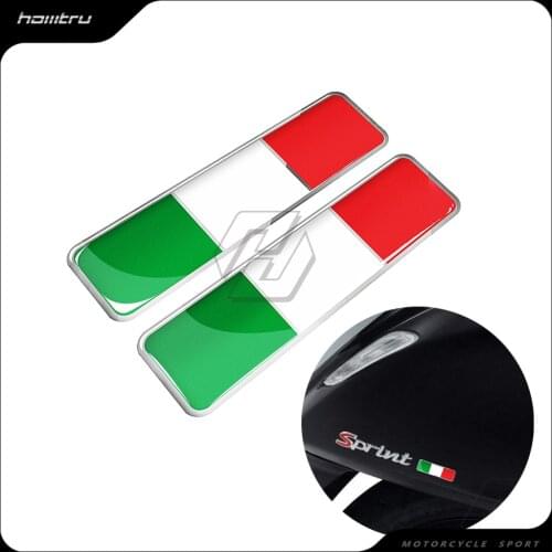 3D Resin Italy Sticker Italia Decal for Motorcycle Car AVT Bike Decals for PIAGGIO VESPA