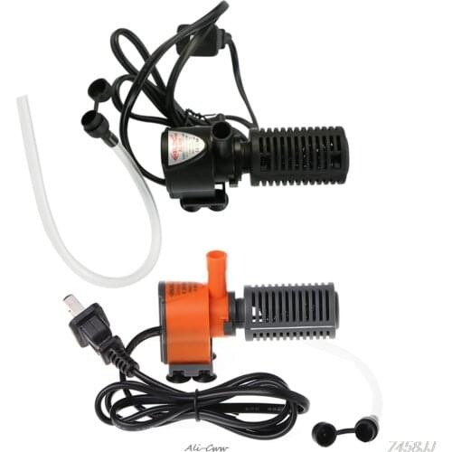 Mini 3-in-1 Aquarium Internal Water Filter Fish Tank Submersible Pump Spray Bar DropShip