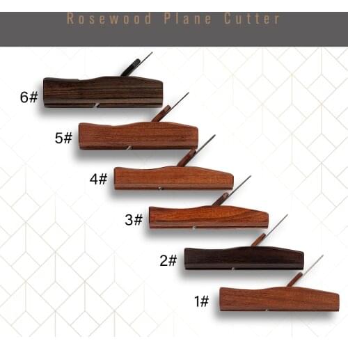 NAOMI Rosewood Plane Cutter Woodworking Plane Cutter Luthier Tool Set For Violin Viola Cello Wooden Instrument