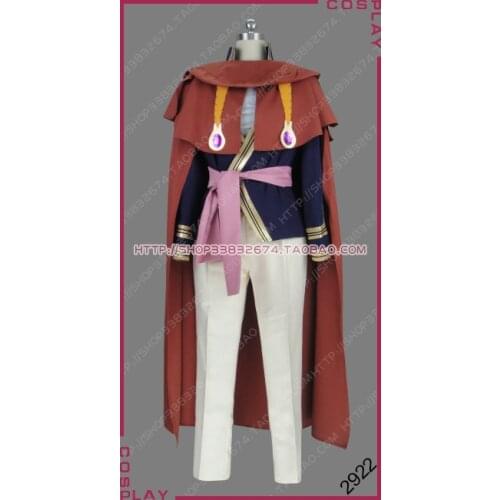 Black Clover Fuegoleon Vermillion Uniform Outfit Manga Anime Cosplay Costume S002
