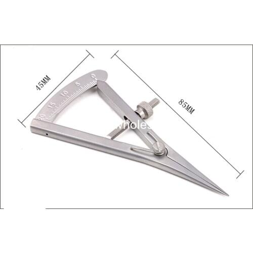 Mini distance gauge,leather edger spacing line drawing tool.leather craft tool