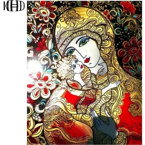 New Hot & Full Square Diamond Embroidery Girl Flowers 5d diy Diamond Painting 3D Rhinestone Diamond Cross Stitch Pretty Girl