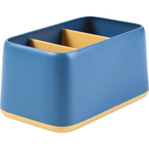 New Product Desktop Remote Control Storage Box Multi Grids Storage Container Sundries Organizer for Home