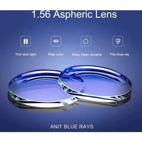 Single Vision Optical Glasses Prescription Lenses for Myopia/Hyperopia/Presbyopia Eyeglasses CR-39 Resin Lens With Coating