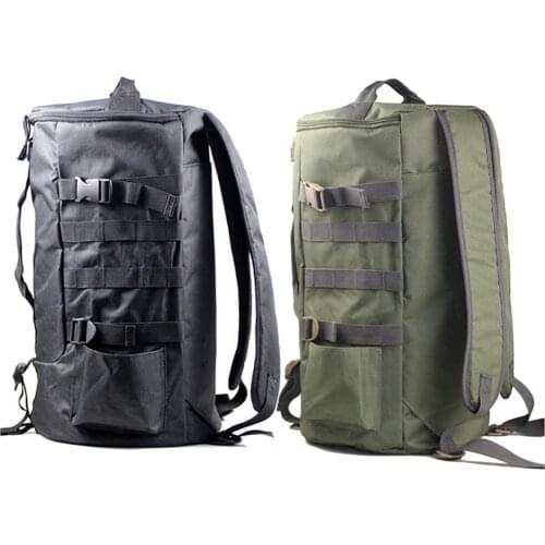 23L Tackle Backpack Storage Bags Oxford Fabric Large Capacity Travel Carry Fishing Lure Bag Rainproof Fishing Pouch