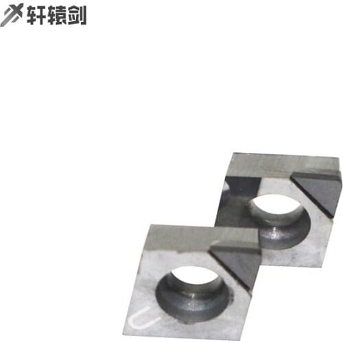 1pcs Insertos de torneado CPMH090304 CBN PCD/CBN VBMT110 insertos de diamante para herramientas de torno nitruro de boro cúbico