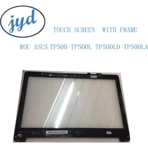 15.6'' FOR Asus Transformer Book TP500 TP500L TP500LD TP500LA Touch Screen Digitizer Glass + Frame