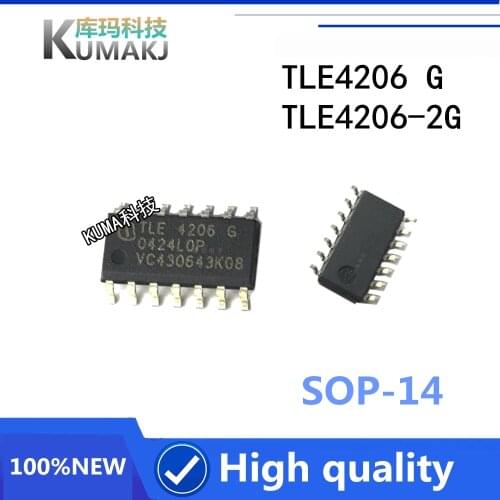5PCS/LOT 100%Original New IC TLE4206G TLE4206-2G SOP-14 Drive control integrated circuit chips