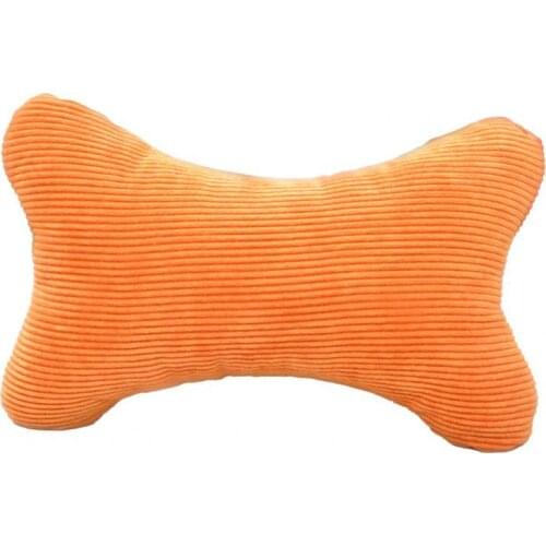 50% Hot Sale Soft Seat Headrest Breathable Household Corduroy Bone Shaped Ergonomic Car Seat Pillow for Car Accessories Supplies