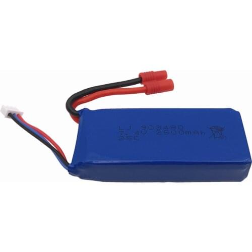 2500mAh 7.4V SYMA X8 X8C X8W X8G Li-Po Battery H899 battery RC Drone rc Quadcopter Spear Parts Remote Control Toy Accessories