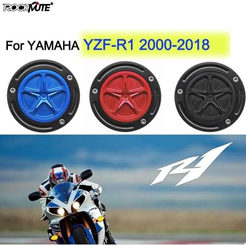 Motorcycle Accessories CNC Gas Fuel Tank Cap Cove For Yamaha YZF-R1 R1 2000-2020 R6