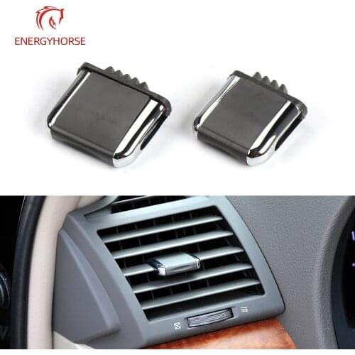 Car Left Right Center Fresh A/C Vent Grille Louvre Blade Slice Air Conditioning Leaf Clip For Toyota Camry 2006-2011