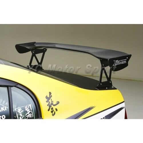 Car Accessories Carbon Fiber JSR Style 1390mm 3D Rear Spoiler Fit For 2006-2010 4DR FD2 Trunk GT Wing