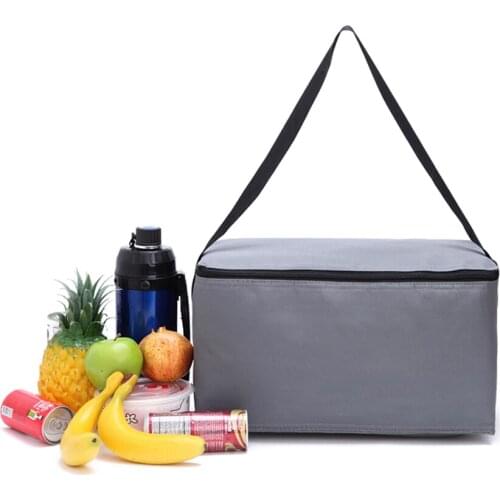 Large Thermal Insulation Cooler Bag Fresh Keeping Ice Pack Cooler Accessories Supplies Travel Ice Bags Men Women Tote Handbags