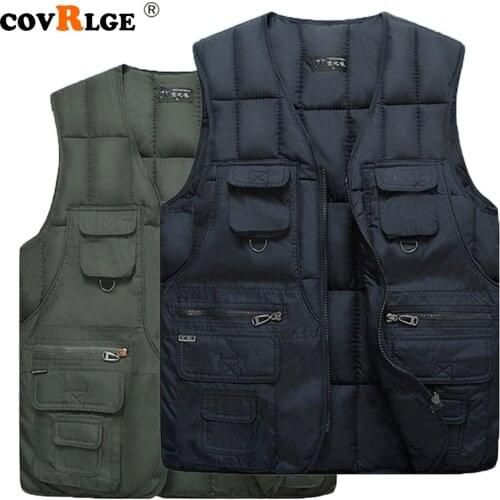 Мужские жилеты с карманами Covrlge China At AliExpress