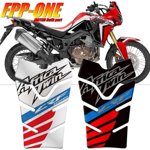FOR HONDA CRF1000L AFRICA TWIN Motorcycle Tank Pad Protector 3D Gel Sticker Decal CRF1000 L