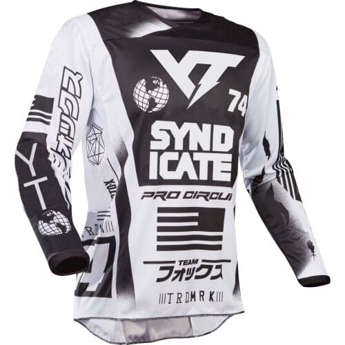 YT Motorcycle Mountain Bike Team Downhill MTB Jersey Offroad DH MX Bicycle Moto Shirt Cross Country Motocross Shirts MTB Shirt