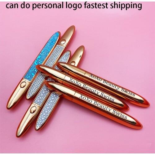 Customized Personal Logo Fastest Shipping New Diamond Magic Adhesive Liquid Eyeliner Pencil Magnetic-Free Glue-Free For Eyelash
