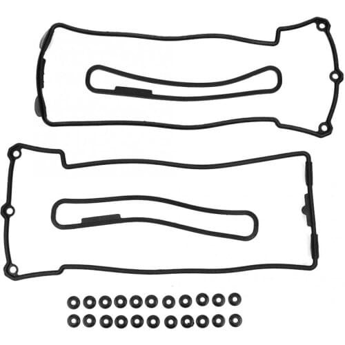 Rubber Material Engine Valve Cover Gasket Seal Set Fit for BMW E31 E32 E34 E39 E38 530I 540I 740I 740IL 840CI Car Accesories