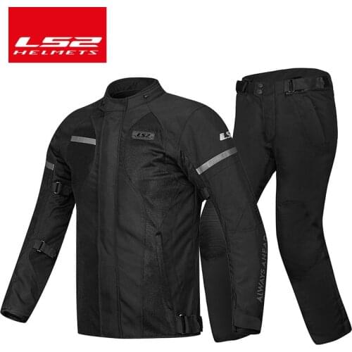 LS2 motorcycle Jersey suit mens four seasons universal winter warm waterproof shatter-resistant cold winter motorcycle service