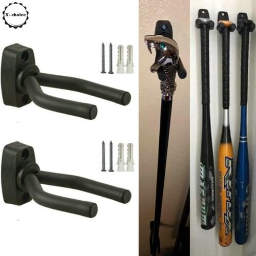 Multi-function Vertical Display Sturdy Baseball Bat /Scepter Holder Bat Hooks for Baseball Softball Bat