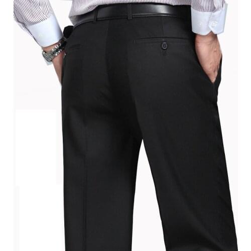 Oversized Code Men Business Loose Occupation Suit Casual Long Pants Thin And Thick Super Large Male Trousers Size 29-50 52 54 56