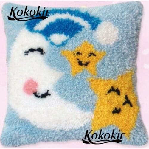 3d cross stitch kits embroider needlework kits embroidery yarn latch hook cartoon handicraft needlework embriodered mats