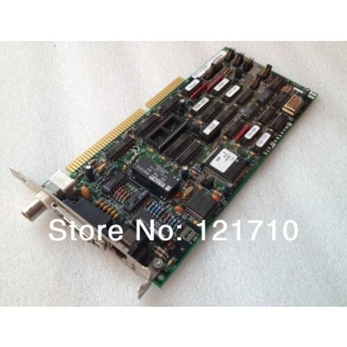 Industrial equipments board Adaptec EMASTER ATS ISA interface Network controller 727001-0104