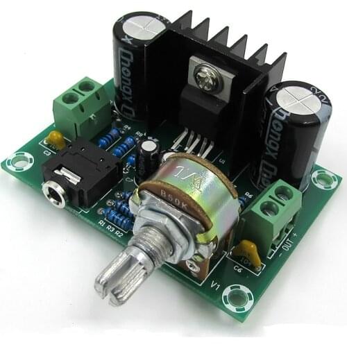 SOTAMIA TDA2030A Power Amplifier Audio Board 18W Class AB Mono Amp Sound Amplifiers DC/AC12V DIY Speaker Home Theater