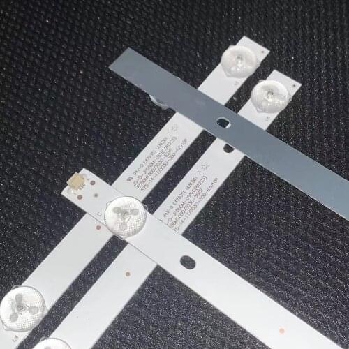 10PCS/SET LED backlight strip 5LEDS 6V JS-D-JP58DM-051EC(81225) E58DM1000/3030-5SIP 58"TV TVLED584K01 E58DM1000 3030