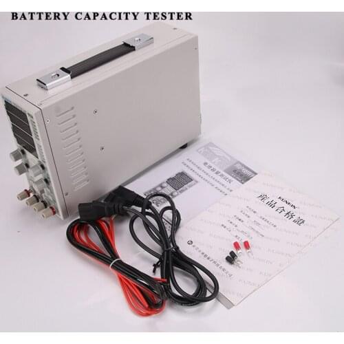 Battery Capacity Tester LED Display Load Meter 220V Dual Channel DC Electronic Load Tester KP284