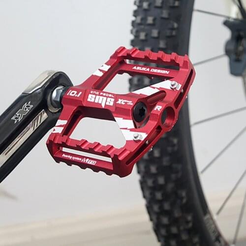 MTB 0.1 Cycling Pedal Plate Wide Comfortable Road Mountain Bike Aluminum Alloy Pedal Ultralight Sealed Bearing Bicycle Pedals