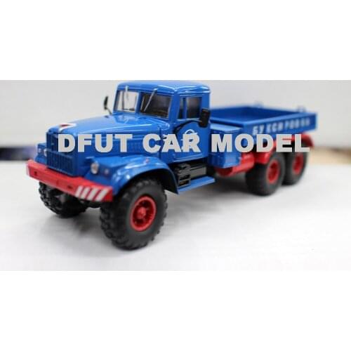 1:43 Alloy Russia KRAZ-255V1 Truck Car Model Of Childrens Toy Cars Original Authorized Authentic Kids Toys