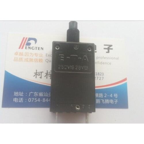 1PCS Original German E-T-A 250V28V circuit breaker switch 45-700-IG1-P10 insurance overcurrent protector