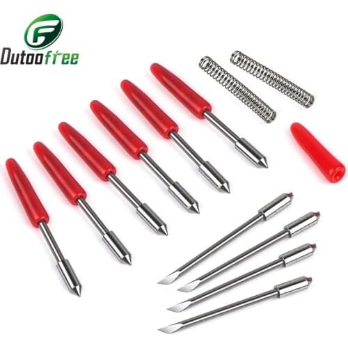 10 pcs x 45 Degree HIGH QUALITY CB09 Graphtec Blade Cutting Plotter Vinyl Cutter CB09 CB09U Needle Knife Blade Lettering knife